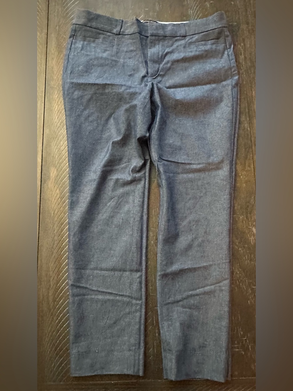 Banana Republic Women's Plaid Sloan Stretch Slim Pants - Size 8